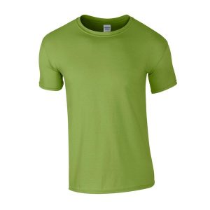 Koszulka Softstyle Dla Dorosłych Unisex. Zielone bluzki GILDAN, xl, bez wzorów, sportowe, bez kołnierzyka, bez ramiączek. Za 34,99 zł.