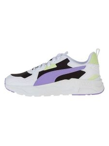 Puma Sneakersy "Trinity Lite" w kolorze biało-fioletowym rozmiar: 38. Białe trampki Puma, bez wzorów, bez zapięcia. Za 188,85 zł.