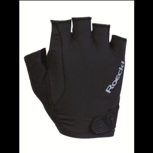 Rękawiczki rowerowe Roeckl Basel. Czarne rękawiczki Roeckl, bez wzorów. Za 138,00 zł.