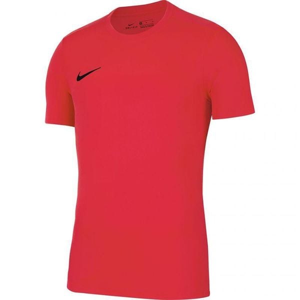 Koszulka Z Krótkim Rękawem Unisex Dla Dorosłych Dry Park VII. Czerwone bluzki Nike, m, bez wzorów, sportowe, bez kołnierzyka, bez ramiączek. Za 117,99 zł.