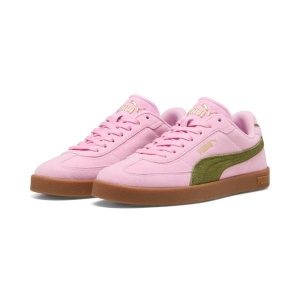 Sneakersy Puma Club II Era Pink. Różowe buty sportowe Puma, bez wzorów, z gumy, bez zapięcia. Za 299,99 zł.