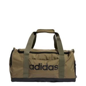 Torba Linear Duffel Small. Brązowe torby podróżne i sportowe ADIDAS, bez wzorów, z materiału, małe. Za 129,00 zł.