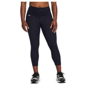 Legginsy treningowe damskie UA Motion Capri 1383609-001 S. Czarne legginsy Under Armour, bez wzorów. Za 155,99 zł.