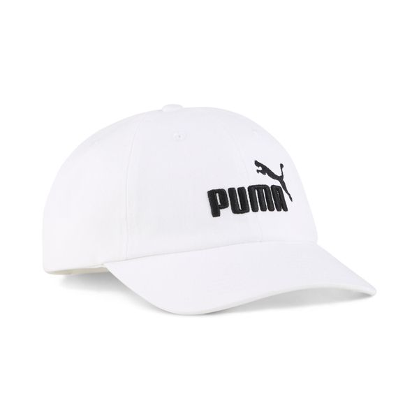 Młodzieżowa czapka z daszkiem z logo No. 1 ESS PUMA White. Biała czapki Puma, bez wzorów, klasyczne. Za 49,99 zł.