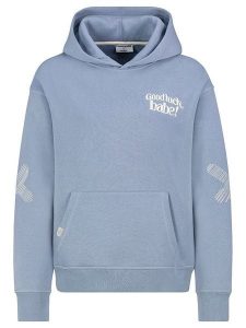 Sublevel Bluza w kolorze błękitnym rozmiar: L. Niebieskie bluzy Sublevel, l, bez wzorów, z kapturem. Za 144,92 zł.