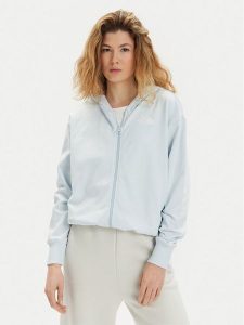 The North Face Bluza Simple Dome NF0A87E3 Błękitny Regular Fit. Niebieskie bluzy The North Face, s, bez wzorów, z bawełny, bez kaptura. Za 229,99 zł.