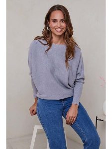 Soft Cashmere Sweter w kolorze szarym rozmiar: 34/36. Szare swetry oversize Soft Cashmere, bez wzorów, z kaszmiru, bez ramiączek. Za 109,78 zł.