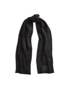 LAUREN RALPH LAUREN Szalik 454P23550002 Szary ciemny. Szare rękawiczki Lauren Ralph Lauren, bez wzorów, z poliesteru. Za 519,99 zł.