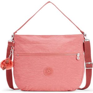 Torebka "Fenna" w kolorze jasnoróżowym - 37 x 31 x 9,5 cm. Torebki klasyczne marki Kipling. W wyprzedaży za 128,95 zł.