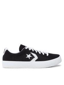 Converse Trampki Pl Lite Ox A00381C Czarny. Czarne trampki Converse, bez wzorów, z materiału, bez zapięcia. Za 399,99 zł.