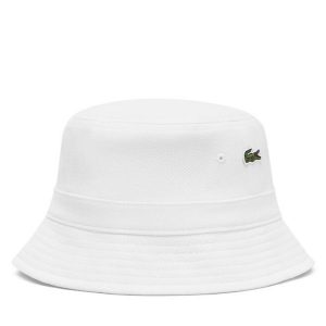 Kapelusz Lacoste. Białe kapelusze Lacoste, bez wzorów. Za 199,99 zł.