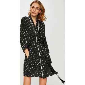 Dkny - Szlafrok. Szlafroki marki DKNY. W wyprzedaży za 269,90 zł.