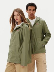 Hunter Kurtka przeciwdeszczowa Izzy Unisex HARU0012251 Khaki Regular Fit. Brązowe kurtki Hunter, xxl, bez wzorów, z syntetyku, bez kaptura. Za 389,99 zł.