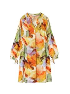 TATUUM Sukienka ze wzorem rozmiar: 38. Sukienki Tatuum, na co dzień, bez wzorów, z wiskozy, bez kołnierzyka, bez ramiączek, midi, proste. Za 182,29 zł.