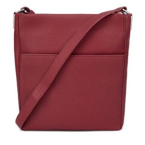 Torebka Lasocki. Czerwone listonoszki Lasocki, bez wzorów, bez dodatków. Za 179,99 zł.