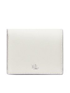 LAUREN RALPH LAUREN Portfel 432962112008 Biały. Białe portfele Lauren Ralph Lauren, bez wzorów, ze skóry. Za 359,99 zł.