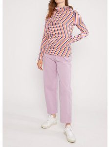 Blutsgeschwister Bluza "Scuba Dubarainbow" w kolorze granatowo-pomarańczowo-różowym rozmiar: L. Pomarańczowe bluzy Blutsgeschwister, l, bez wzorów, z bawełny, z kapturem. Za 155,15 zł.