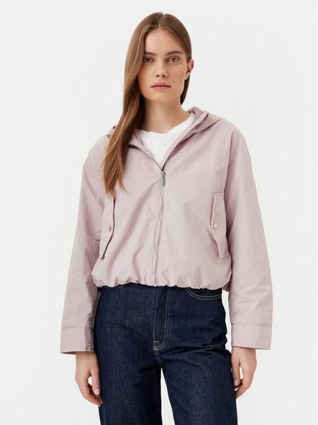 ONLY Kurtka przejściowa Bealo 15336162 Różowy Regular Fit. Czerwone kurtki ONLY, s, bez wzorów, z syntetyku, bez kaptura. Za 99,99 zł.