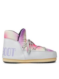Moon Boot Śniegowce Pumps Tie Dye 14601800002 Szary. Szare buty zimowe Moon Boot, z syntetyku, bez obcasa, bez zapięcia. Za 899,99 zł.