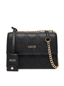 Liu Jo Torebka Ecs M Crossbody AF5055 E0538 Czarny. Czarne torebki wieczorowe Liu Jo, bez wzorów, ze skóry, bez dodatków. Za 629,99 zł.