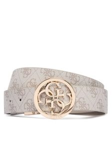 Guess Pasek Damski 164617 Brązowy. Brązowe paski Guess, z aplikacjami, ze skóry. Za 285,00 zł.