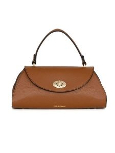 Mia Tomazzi Skórzana torebka "Bardelli" w kolorze jasnobrązowym - 33 x 15 x 15 cm rozmiar: onesize. Brązowe torebki klasyczne Mia Tomazzi, bez wzorów, z materiału, przez ramię, bez dodatków. Za 304,99 zł.