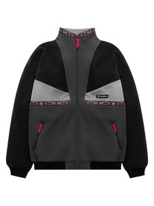 Berghaus Bluza polarowa "Tramantana 91" w kolorze czarno-czerwono-szarym rozmiar: 48. Szare bluzy Berghaus, bez wzorów, z polaru, bez kaptura. Za 304,99 zł.