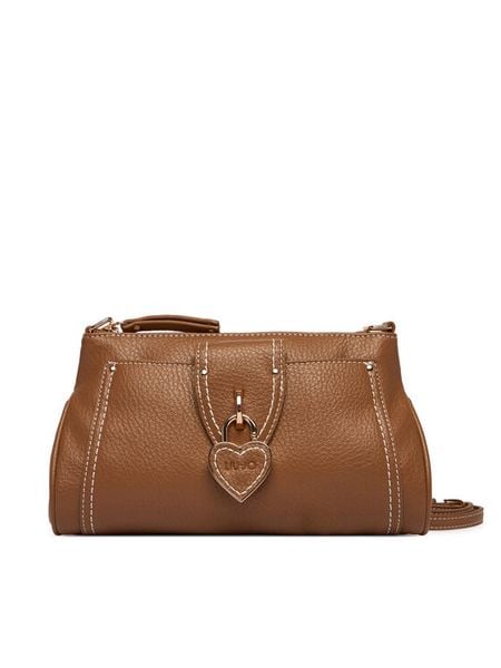 Liu Jo Torebka AA6064 E1109 Brązowy. Brązowe listonoszki Liu Jo, bez wzorów, ze skóry, bez dodatków. Za 469,99 zł.