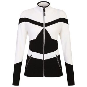 Bluza Damska Rocker Z Zamkiem Błyskawicznym. Białe kurtki Dare 2b, na zimę, s, bez wzorów, bez kaptura. Za 163,99 zł.