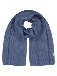 Barts Szal "Sarela" w kolorze niebieskim rozmiar: onesize. Niebieskie szaliki Barts, bez wzorów, ze splotem. Za 113,36 zł.