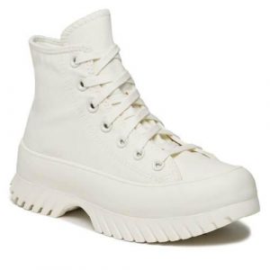 Buty do chodzenia damskie Converse A03557C. Białe buty sportowe Converse, bez wzorów, z materiału, bez zapięcia, trekkingowe. W wyprzedaży za 439,95 zł.
