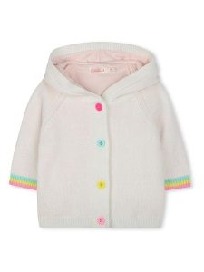 Billieblush Kardigan w kolorze kremowym rozmiar: 68. Brązowe kardigany Billieblush, ze splotem. Za 208,99 zł.