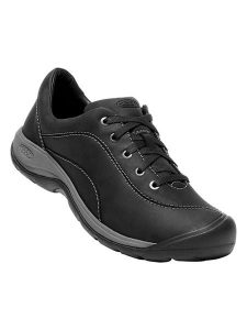 Keen Skórzane buty turystyczne "Presidio II" w kolorze czarnym rozmiar: 40. Czarne buty trekkingowe Keen, bez zapięcia. Za 320,95 zł.