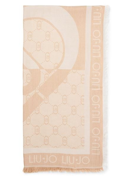 Liu Jo Collection Szalik Kobiety wiskoza beżowy, ONE SIZE. Brązowe szaliki Liu Jo Collection, bez wzorów, z wiskozy. Za 199,95 zł.