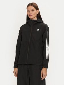 Adidas Kurtka przejściowa Essentials 3-Stripes RAIN.RDY IV9263 Czarny Regular Fit. Czarne kurtki ADIDAS, xs, bez wzorów, z syntetyku, bez kaptura. Za 379,99 zł.