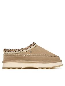 EMU Australia Śniegowce Sharky Adventure Scuff W13239 Beżowy. Brązowe buty zimowe EMU Australia, ze skóry, bez obcasa, bez zapięcia. Za 529,00 zł.