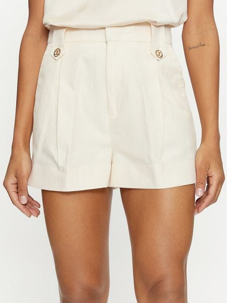 TWINSET Szorty materiałowe 241TP2565 Écru Loose Fit. Szorty Twinset, bez wzorów, z bawełny. Za 1 609,00 zł.