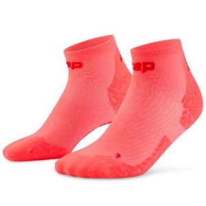 Damskie skarpety kompresyjne sportowe za kostkę low cut Core Run Ultralight CEP. Brązowe skarpetki CEP, bez wzorów, z elastanu. Za 84,00 zł.