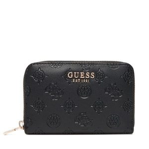 Portfel Guess. Czarne portfele Guess, z aplikacjami. Za 199,99 zł.