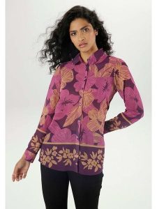 Aniston Bluzka w kolorze różowym rozmiar: 40. Różowe bluzki Aniston, bez wzorów, bez kołnierzyka, bez ramiączek. Za 78,95 zł.