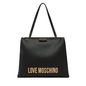 Torebka LOVE MOSCHINO. Czarne torebki klasyczne LOVE MOSCHINO, bez wzorów, bez dodatków. Za 569,99 zł.