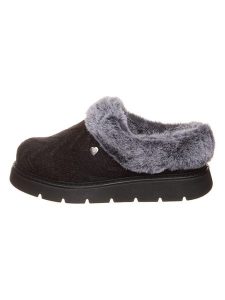 Skechers Botki "Keepsakes Lite - Warm Regards" w kolorze czarnym rozmiar: 38. Czarne botki Skechers, bez wzorów, bez obcasa, bez zapięcia. Za 136,13 zł.