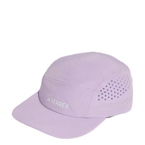 Czapka Terrex Climacool 5-Panel Solid. Czerwone czapki ADIDAS, bez wzorów, sportowe. Za 149,00 zł.