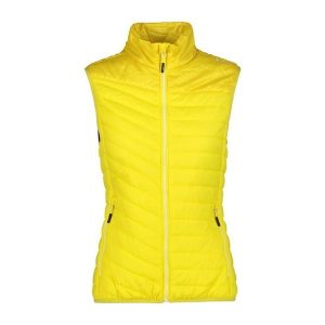 Kamizelka damska turystyczne CMP 31Z5376A. Żółte kamizelki CMP, xs, bez wzorów, bez kołnierzyka, bez ramiączek, bez kaptura. Za 382,50 zł.