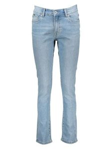 Pepe Jeans Dżinsy "Grace" - Slim fit - w kolorze błękitnym rozmiar: W29/L32. Niebieskie jeansy Pepe Jeans, z aplikacjami, z jeansu. Za 188,85 zł.
