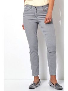 Relaxed by TONI Dżinsy - Slim fit - w kolorze szarym rozmiar: W22. Szare jeansy Relaxed by TONI, bez wzorów. Za 114,17 zł.
