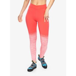 Legginsy wspinaczkowe damskie La Sportiva Patcha Leggins. Czerwone legginsy La Sportiva, bez wzorów. Za 230,99 zł.