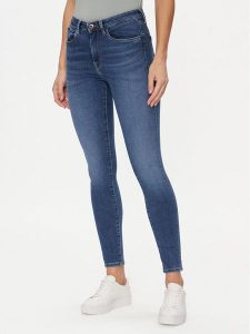 Pepe Jeans Jeansy PL204584 Niebieski Skinny Fit. Niebieskie jeansy Pepe Jeans, bez wzorów, z bawełny. Za 289,99 zł.