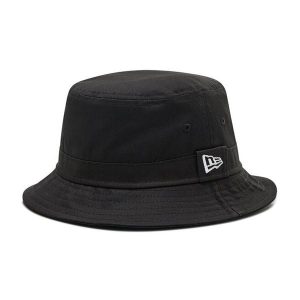 Kapelusz New Era. Czarne kapelusze New Era, bez wzorów. Za 89,99 zł.