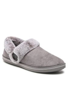 Skechers Kapcie Fresh Toast 167219/CCL Szary. Szare kapcie Skechers, bez wzorów, z materiału. Za 149,99 zł.
